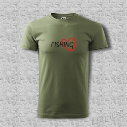 Pánské tričko pro rybáře