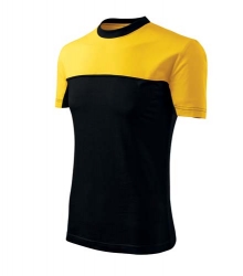 Pánské tričko Colormix žlutá - potisk na přání 