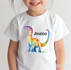 Dětské tričko DINOSAURUS-jméno