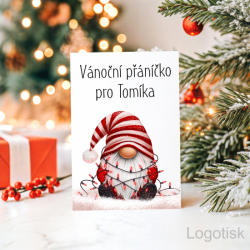 Vánoční přání SKŘÍTEK se jménem