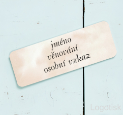Záložka do knížky s potiskem PEJSKŮ