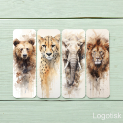 Záložka do knížky s potiskem ANIMAL