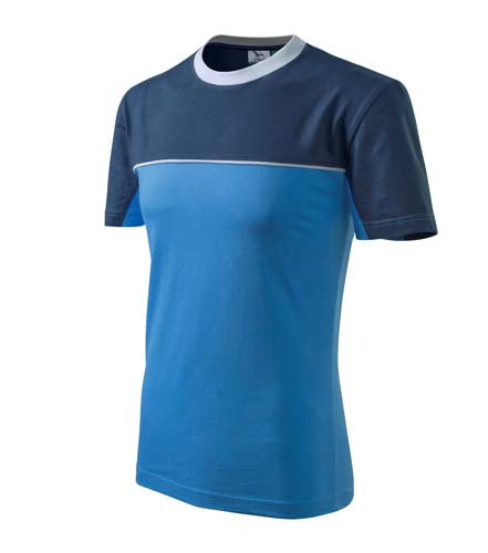 Pánské tričko Colormix modrá - potisk na přání 
