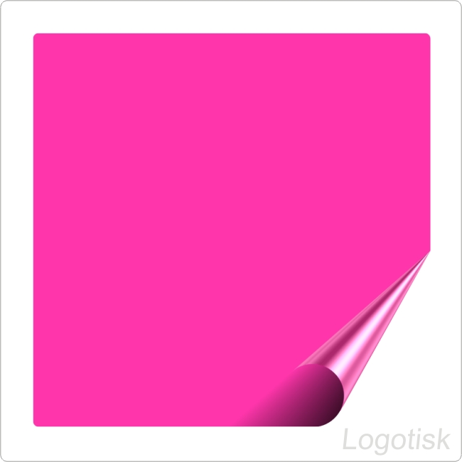 Nažehlovací fólie 20x20 cm NEON růžová