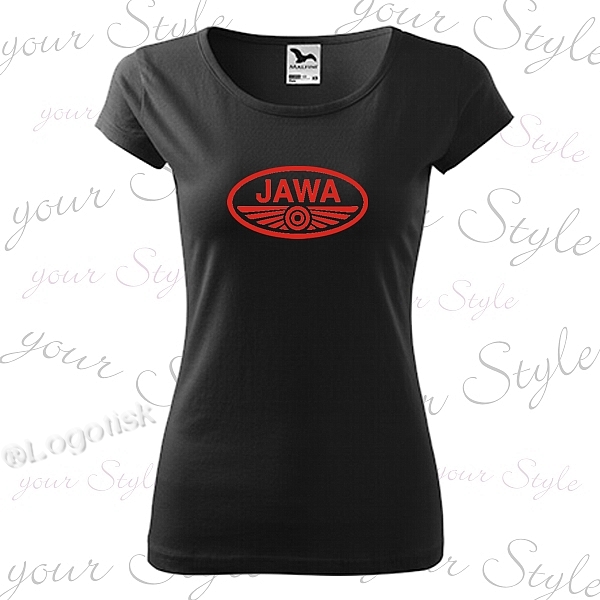 Tričko dámské logo Jawa