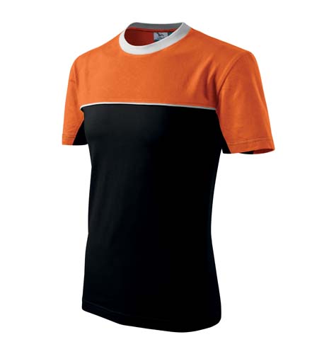 Pánské tričko Colormix oranžová - potisk na přání 