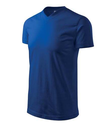 Pánské tričko V-neck tm.modrá - potisk na přání