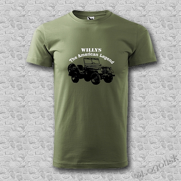 Tričko Jeep WILLYS